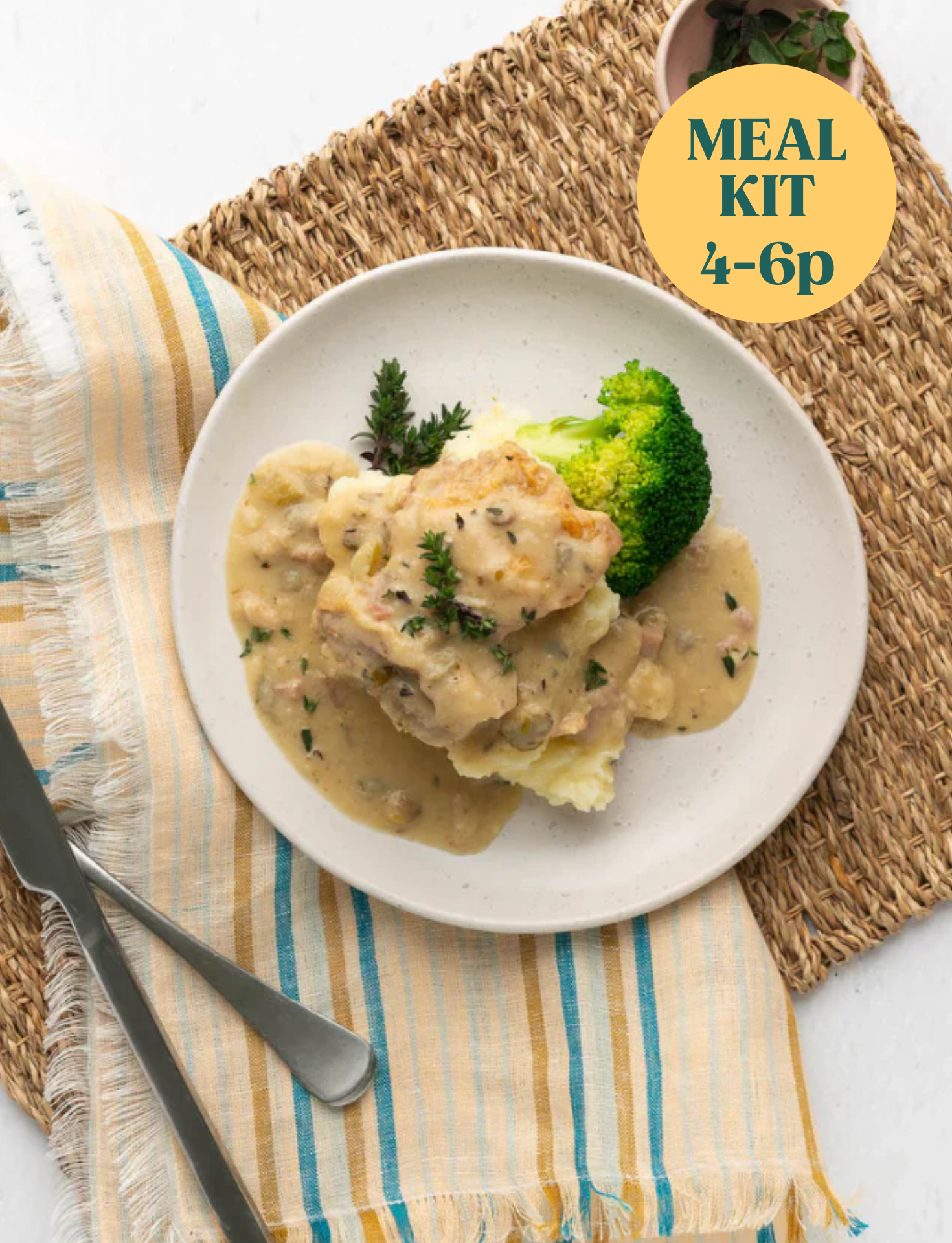 Meal Kit | French Chicken Casserole & Creamy Mash | Serves 4 - 6