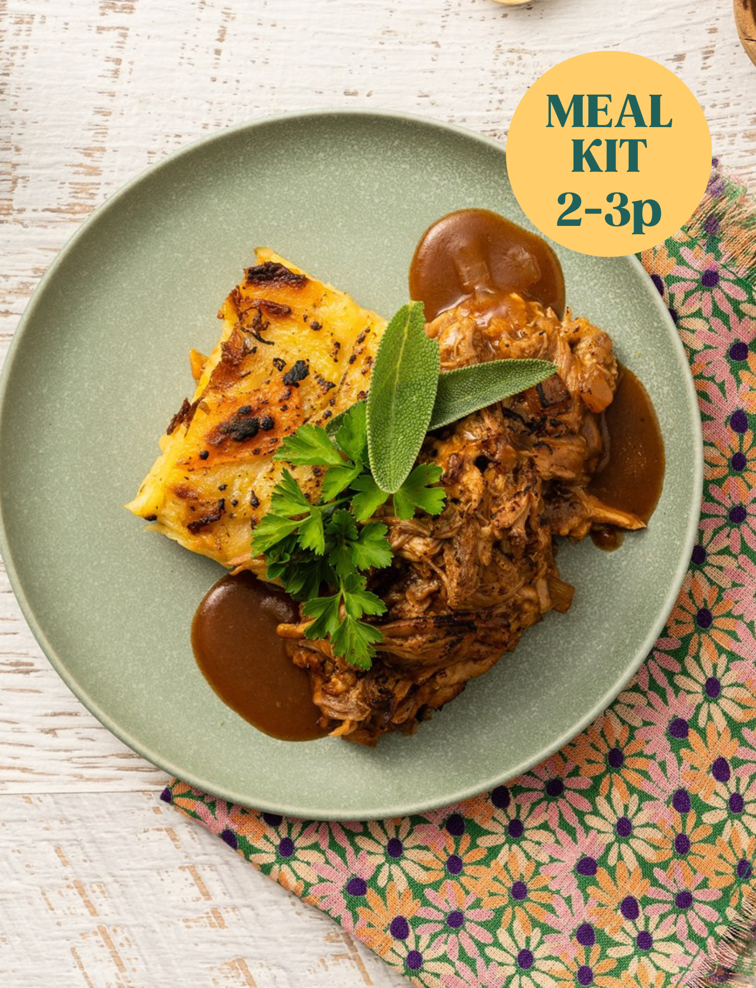 Meal Kit | Pulled Pork & Potato Bake | Serves 2 - 3