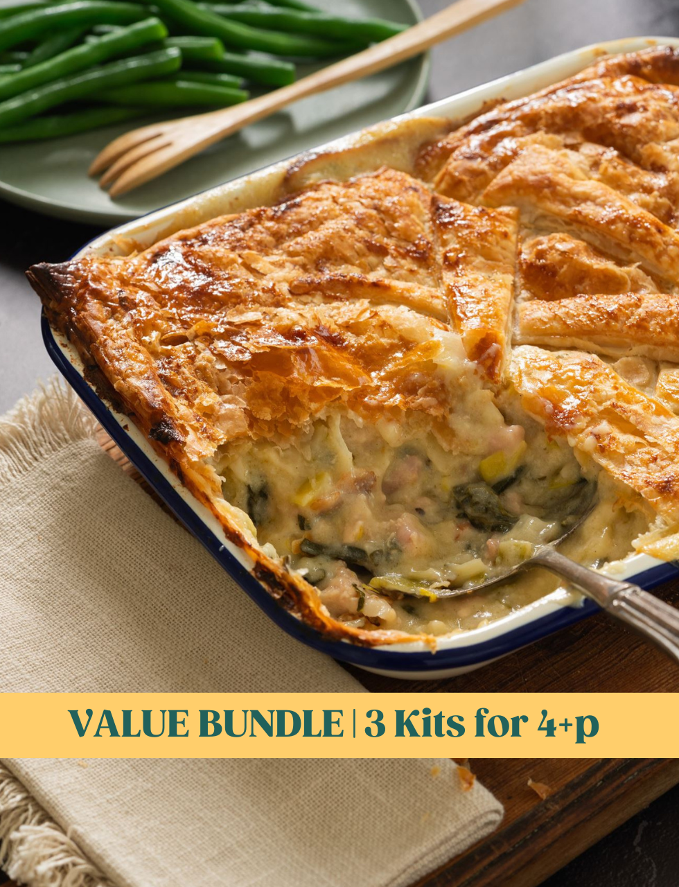 Value Bundle | 3 x Chicken Pie | Serves 12+