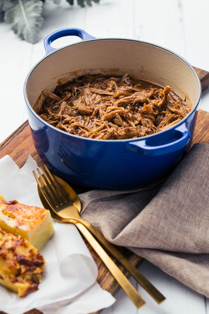 Savor the flavor of our 500g Slow Cooked BBQ Pulled Pork, crafted with local free-range pork, perfect for 2-3 servings