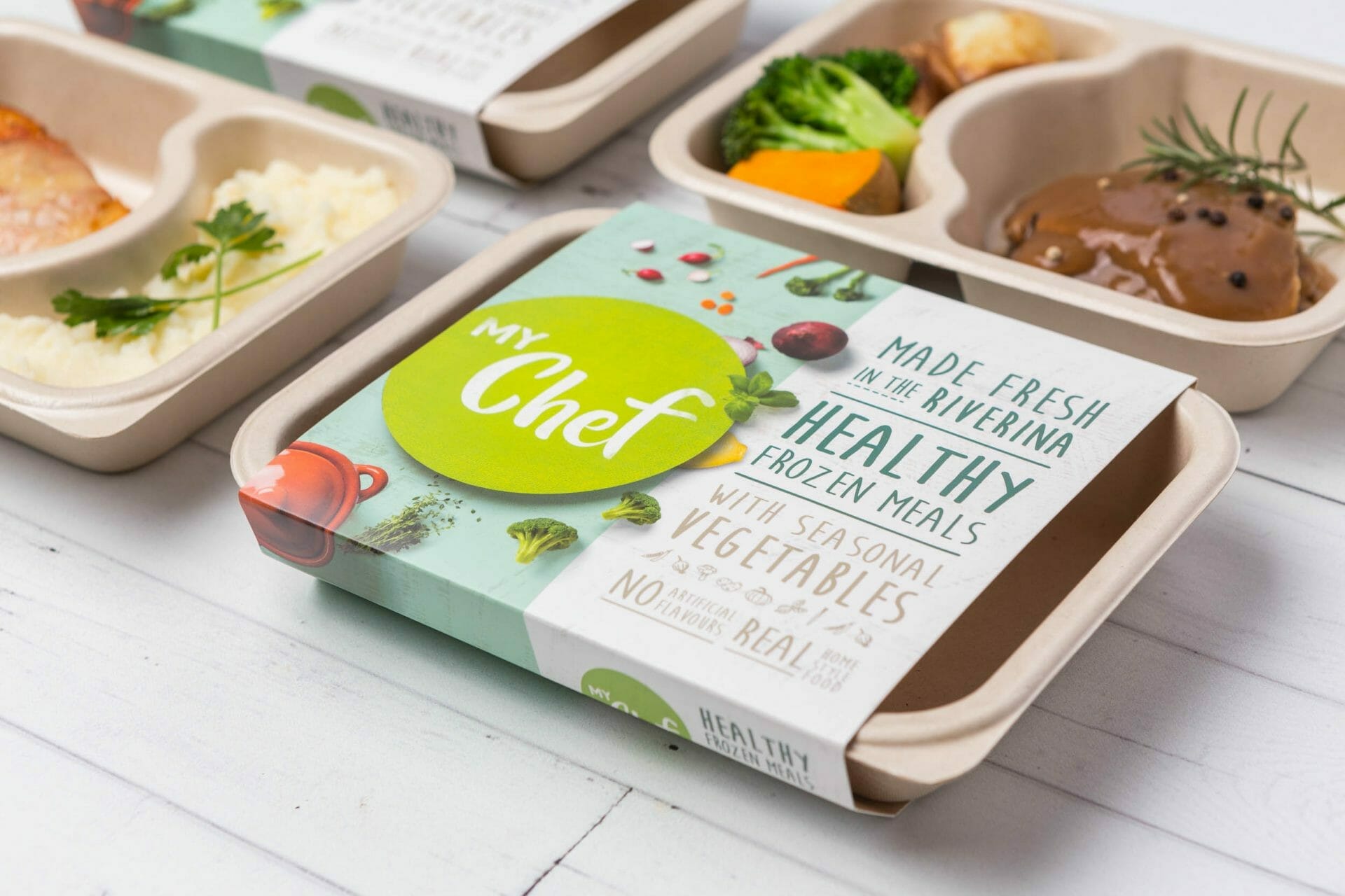 Simply sustainable - meals made for the family, packaging made for the planet.