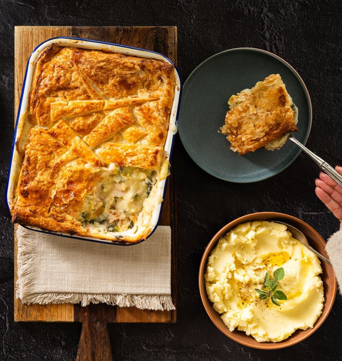 1Kg Chicken & Vege Pie