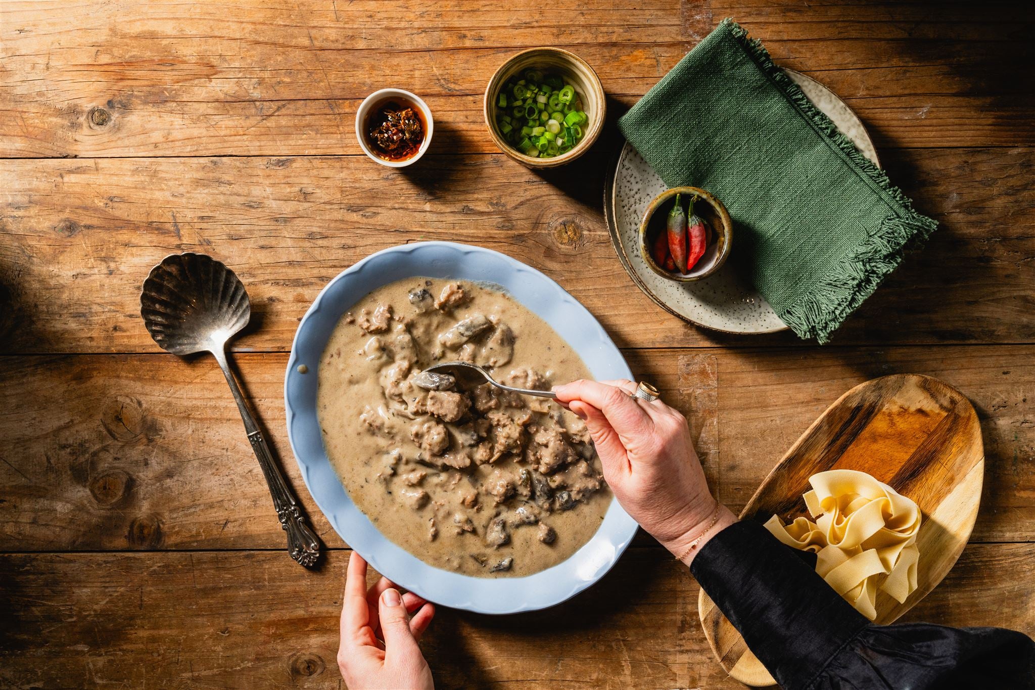 1kg Beef Stroganoff | Serves 4-6