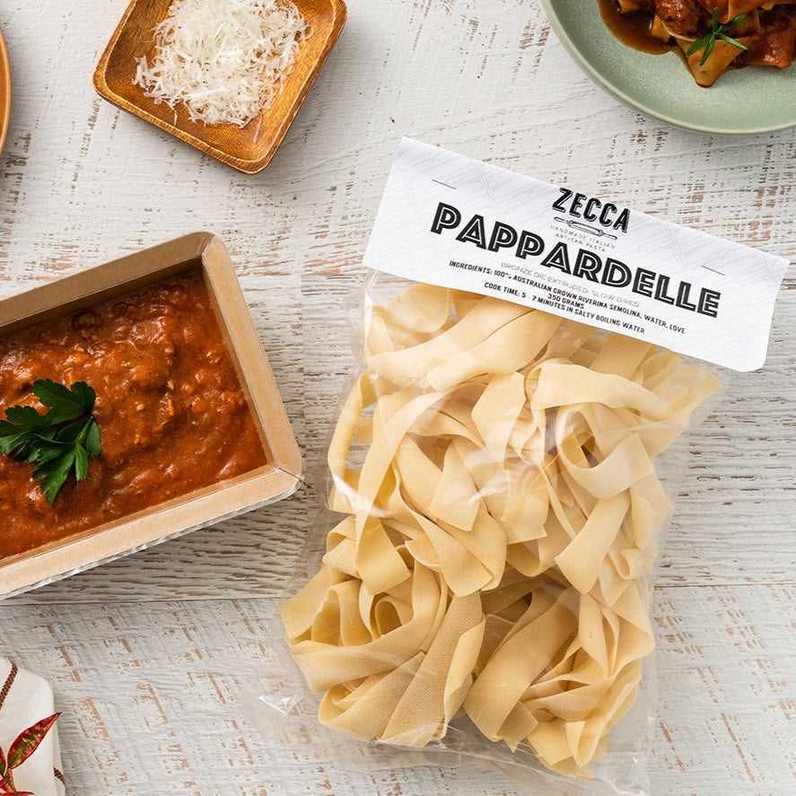 Handmade Zecca Pasta Pappardelle