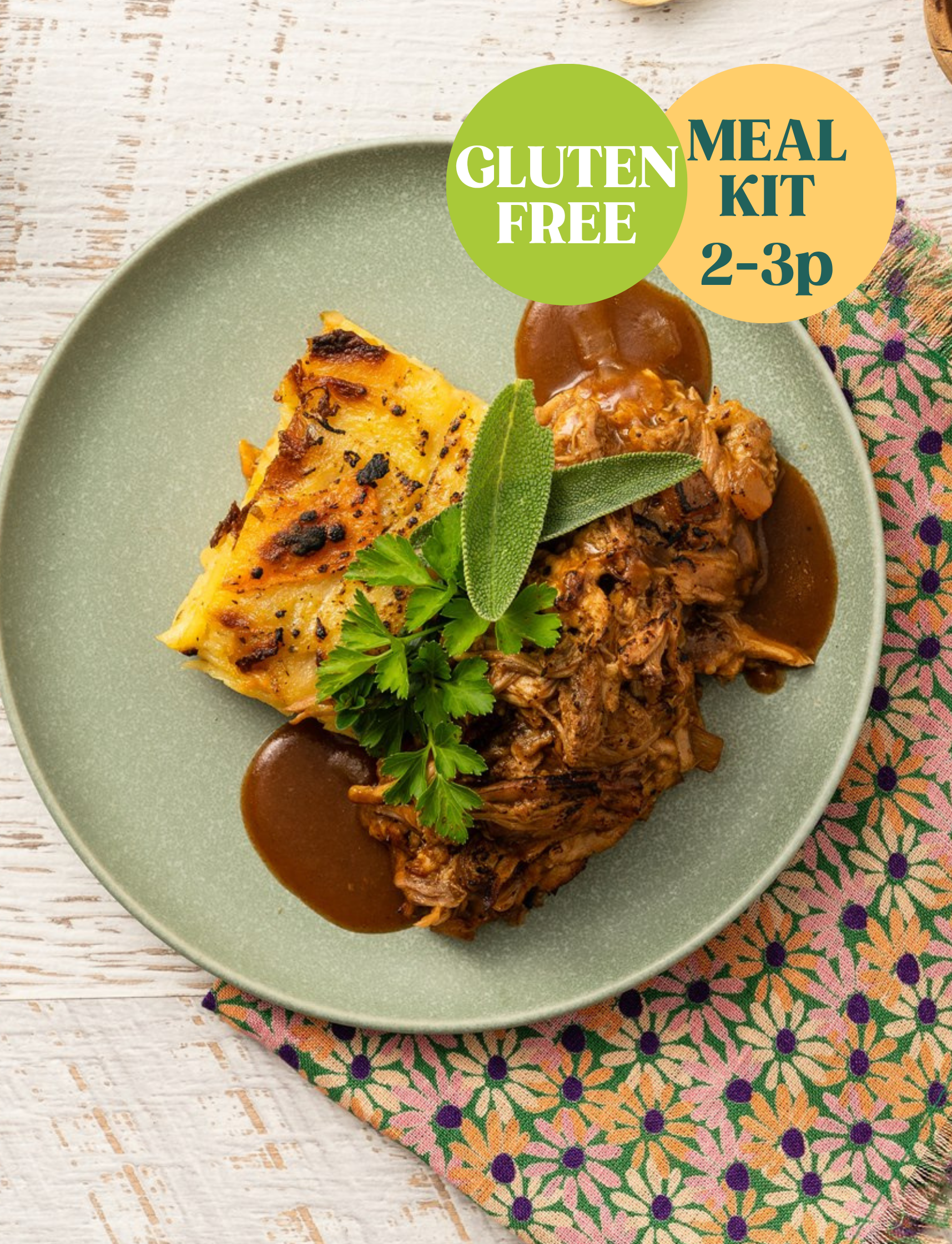 Meal Kit | Pulled Pork & Potato Bake | Serves 2 - 3