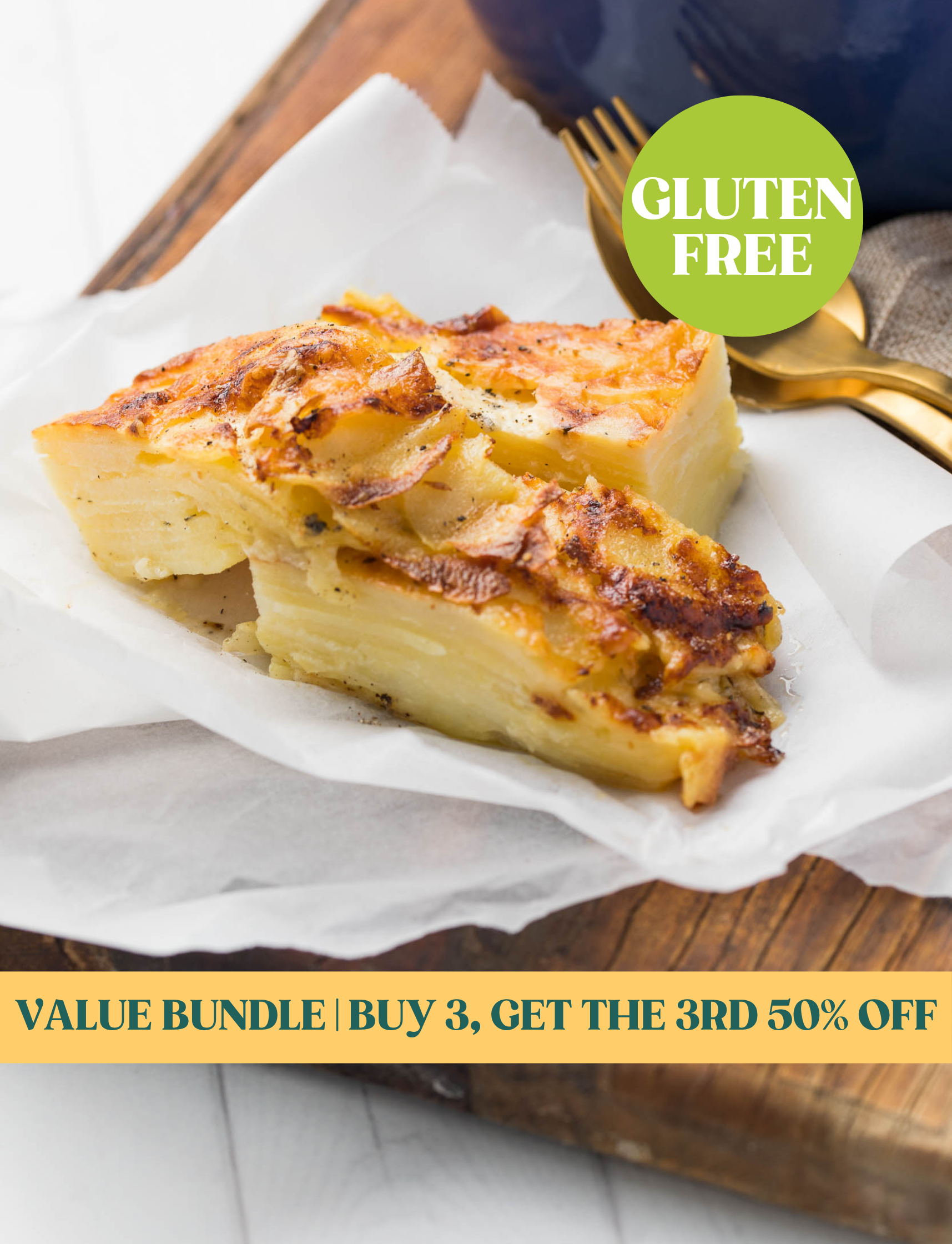 Value Bundle | 3 x Potato Bake | Serves 12+