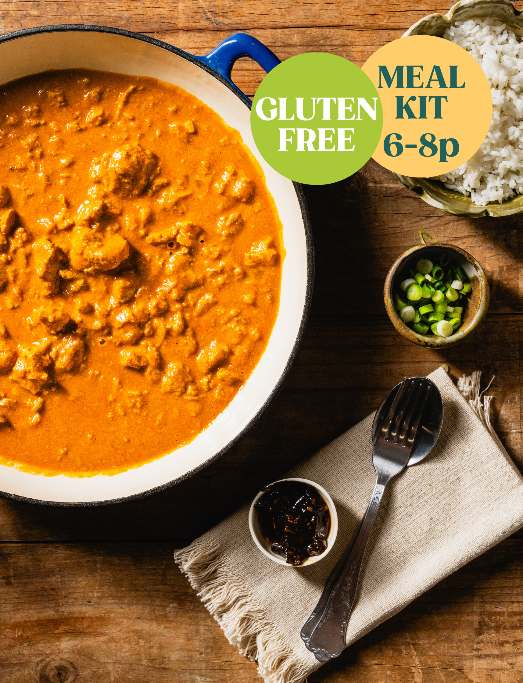 Meal Kit | Butter Chicken Curry Night | 6 - 8