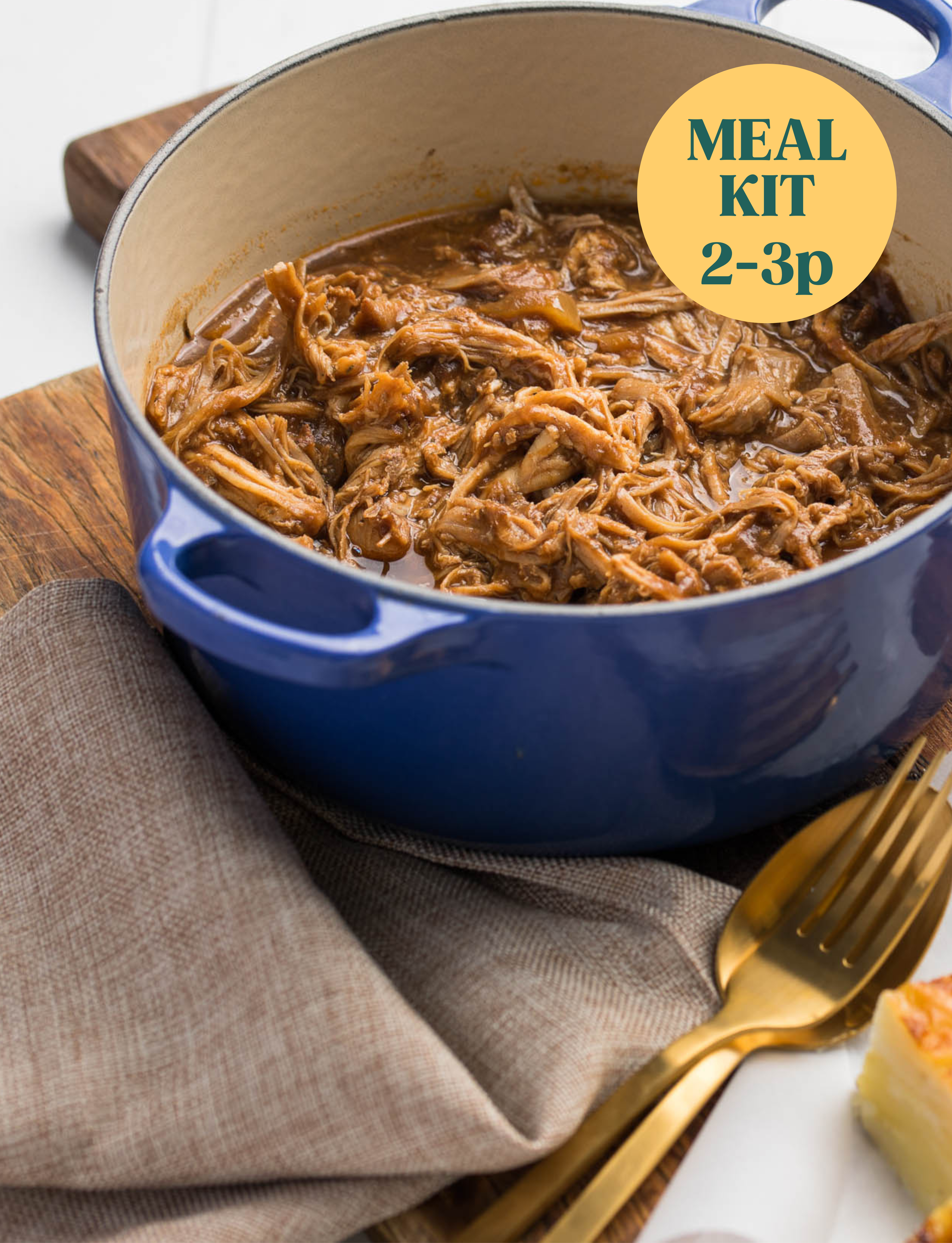 Meal Kit | Pulled Pork & Cauliflower Mac n Cheese | Serves 2 - 3
