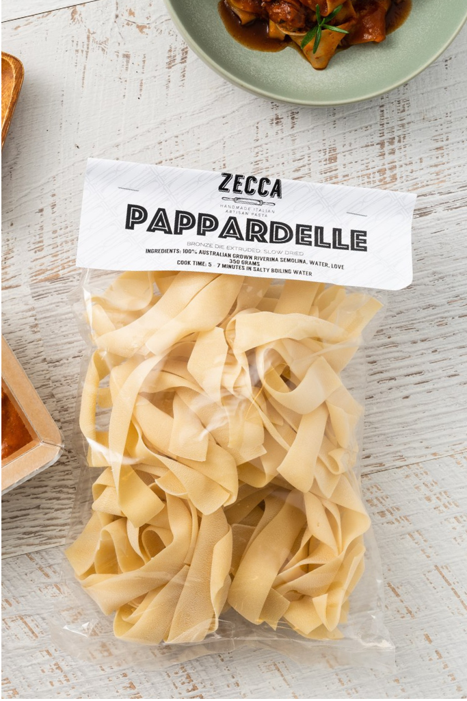 350g Zecca Handmade Pasta - Pappardelle